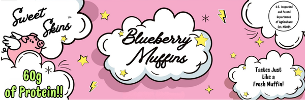 Blueberry Muffins label